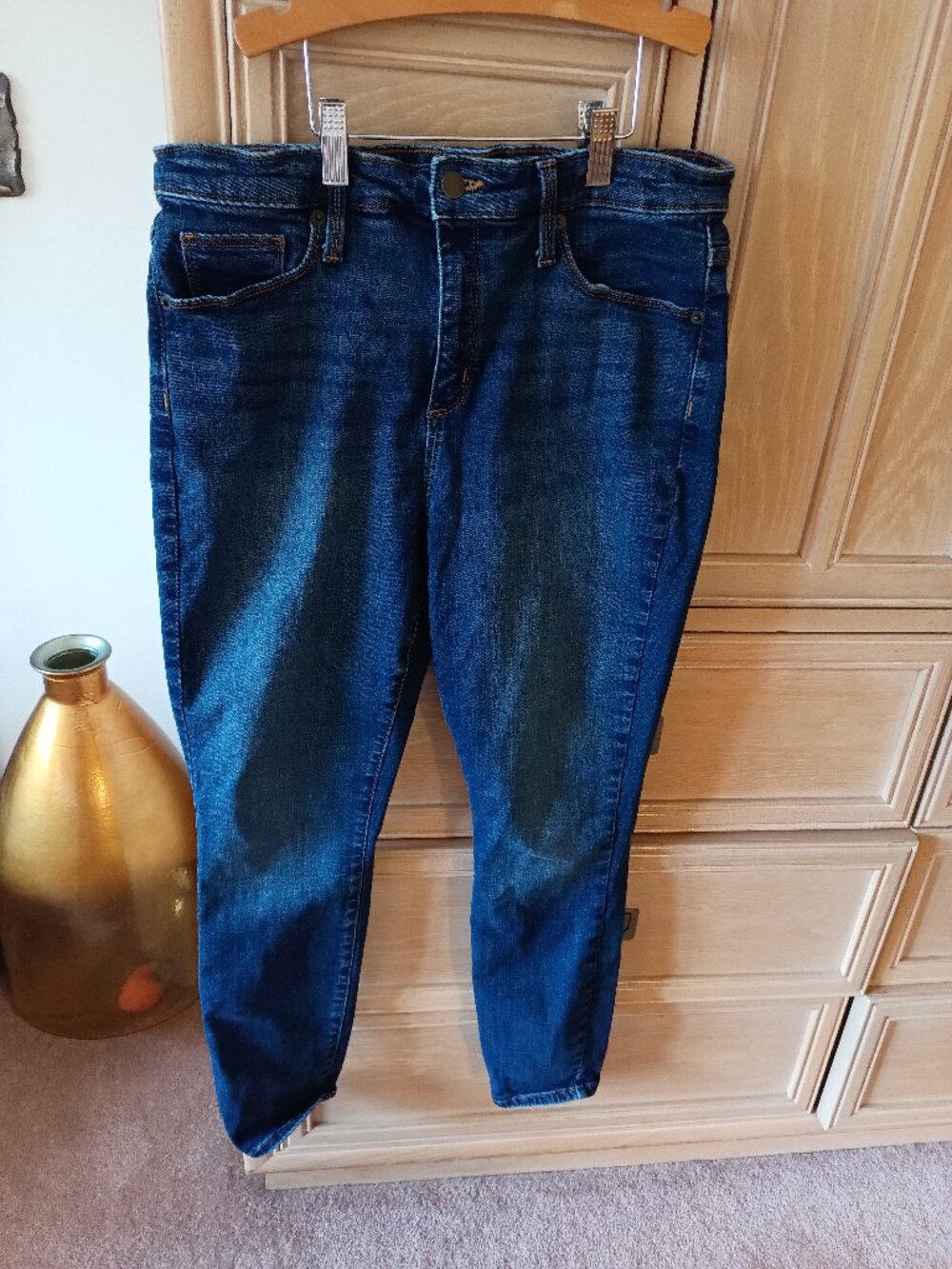 Universal Thread Size 12 31R Blue Jeans High Rise Skinny Women